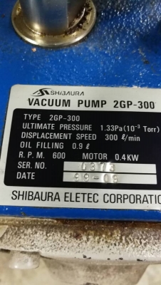 2,800 บ.ส่งถึงบ้านฟรีโทร 083-2000058 LINE ID: line832923 VACUUM PUMP แวคคั่มปั๊มยี่ห้อ SHIBAURA ผลิต