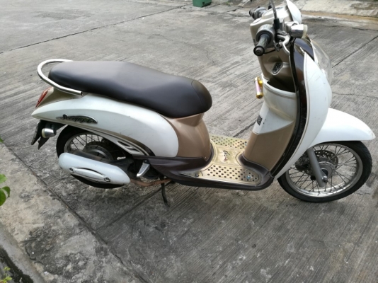 Scoopy 2553 ขายตามสภาพ มีเล่มชุดโอนครบ สตาดติดขี่ได้