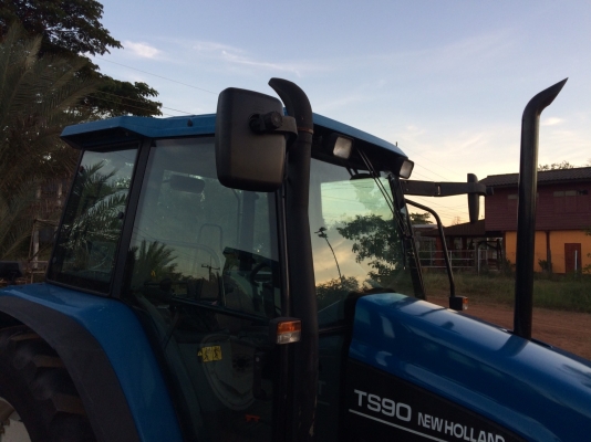 NEW HOLLAND TS90 แอร์เย็น ภายในสวย ใช้งานดี ขับสบาย NEW HOLLAND TS90 แอร์เย็น ภายในสวย ใช้งานดี ขับสบาย