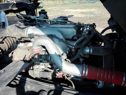 Hino mega 344 แรง ปี 58 แม่ลูกดัมพ์คอกเกษตรอู่ซีทีทรัค ไมล์ 18x,xxx น้ำหนักบรรทุก 30.2 kg พร้อมใช้งาน