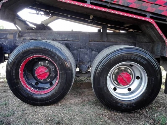 Hino mega 344 แรง ปี 58 แม่ลูกดัมพ์คอกเกษตรอู่ซีทีทรัค ไมล์ 18x,xxx น้ำหนักบรรทุก 30.2 kg พร้อมใช้งาน