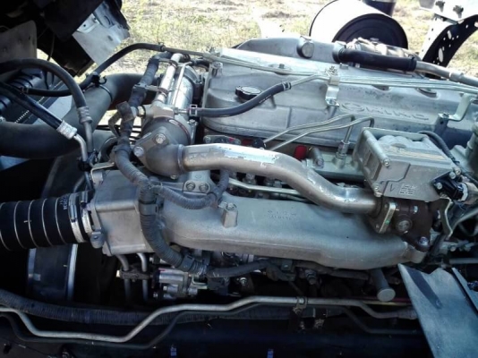 Hino mega 344 แรง ปี 58 แม่ลูกดัมพ์คอกเกษตรอู่ซีทีทรัค ไมล์ 18x,xxx น้ำหนักบรรทุก 30.2 kg พร้อมใช้งาน