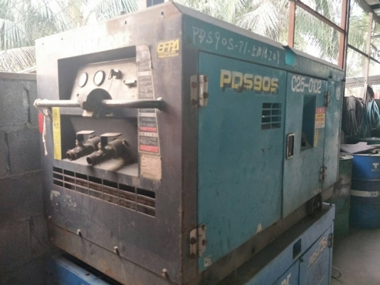 PDS90S - เครื่องปั๊มลม Airman ขนาด 7 บาร์ 90cfm. Isuzu Engine นำเข้าจากญี่ปุ่น by OEK