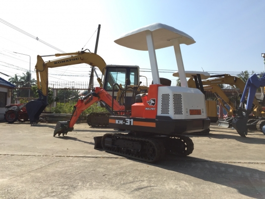 รถขุด Kubota KH-31 มือสอง นำเข้าจากญี่ปุ่น พร้อมใช้งาน