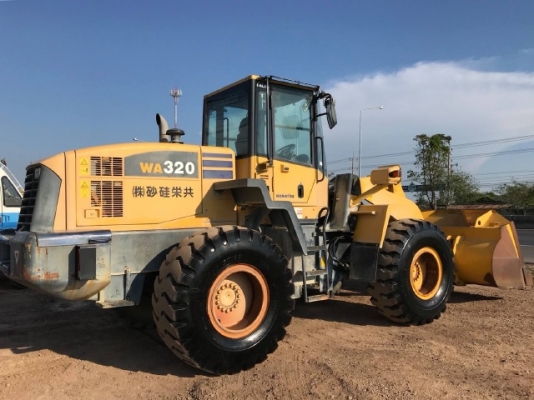 ขายรถตักล้อยาง KOMATSU WA320-5 ปี 2008 รถนอกนำเข้าเองจากญี่ปุ่น สภาพสวยพร้อมใช้งาน ขายรถตักล้อยาง KOMATSU WA320-5 ปี 2008 รถนอกนำเข้าเองจากญี่ปุ่น สภาพสวยพร้อมใช้งาน