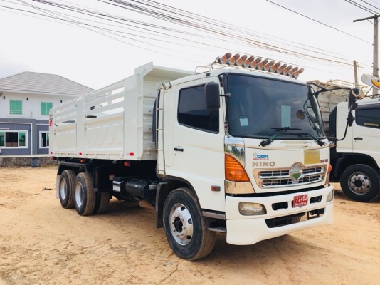 Hino 251 แรง ปี 54 แม่เดี่ยวมีระบบลากพ่วง ทะเบียนพร้อม