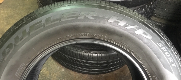 ยาง Bridgestone 265-60-18 ปลายปี 13