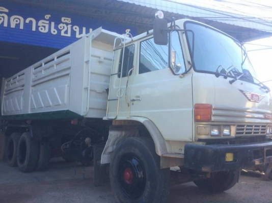 HINO 227 EM100-220แรง สองเพลาดั้ม เครื่องเดิม เกียร์เดิม สโลเดิม