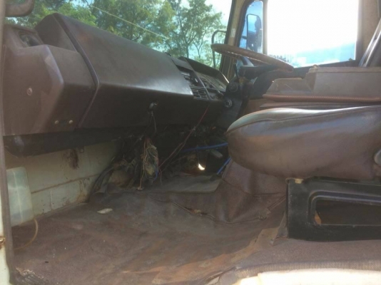 HINO 227 EM100-220แรง สองเพลาดั้ม เครื่องเดิม เกียร์เดิม สโลเดิม