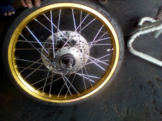 ล้อหน้าและหลัง yamaha nouvo