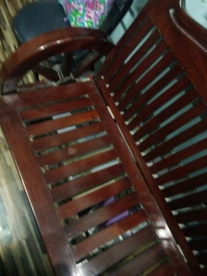 ขายเก้าอี้ไม้ล้อเกวียน