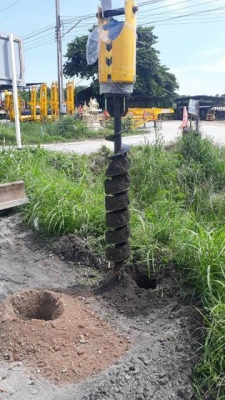 รถสว่านเจาะดิน Yanmar B3-5 มาอีกแล้ว พร้อมปุ้งกี๋