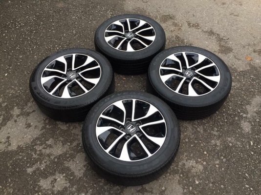 ขายล้อแม็ก Honda All New Civic EL ขอบ 16 ( พี่ทำงานทางหลวง กรุงเทพ โอนเงินมามัดจำ 500 ค้างอีก 5000)