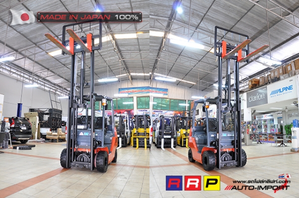 ขายรถโฟล์คลิฟท์มือสอง TOYOTA รุ่น 8FDK20-10266 นำเข้าจากประเทศญี่ปุ่น 100\% ไม่เคยใช้งานในไทย