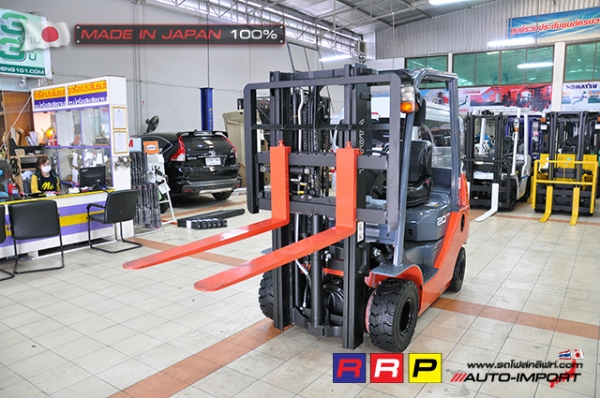 ขายรถโฟล์คลิฟท์มือสอง TOYOTA รุ่น 8FDK20-10266 นำเข้าจากประเทศญี่ปุ่น 100\% ไม่เคยใช้งานในไทย