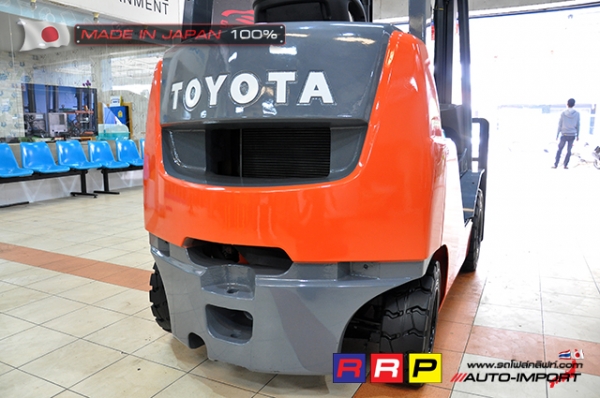 ขายรถโฟล์คลิฟท์มือสอง TOYOTA รุ่น 8FDK20-10266 นำเข้าจากประเทศญี่ปุ่น 100\% ไม่เคยใช้งานในไทย