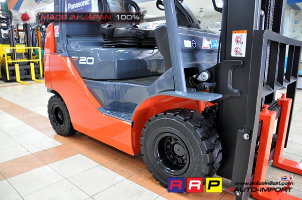 ขายรถโฟล์คลิฟท์มือสอง TOYOTA รุ่น 8FDK20-10266 นำเข้าจากประเทศญี่ปุ่น 100\% ไม่เคยใช้งานในไทย