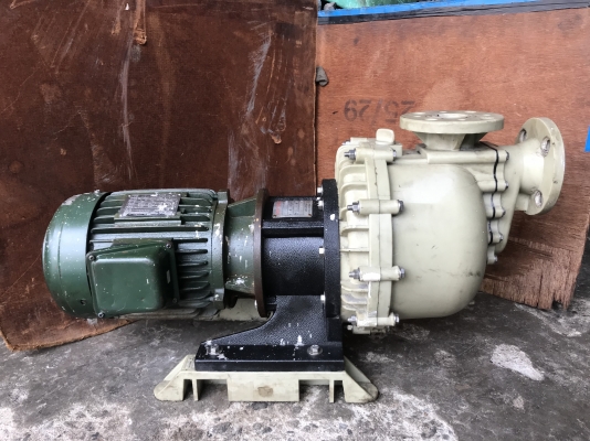 ขายปั้มน้ำเคมี Kuobao 2HP. 380V made in Taiwan สภาพสวย หมุนนิ่ม พร้อมใช้งาน