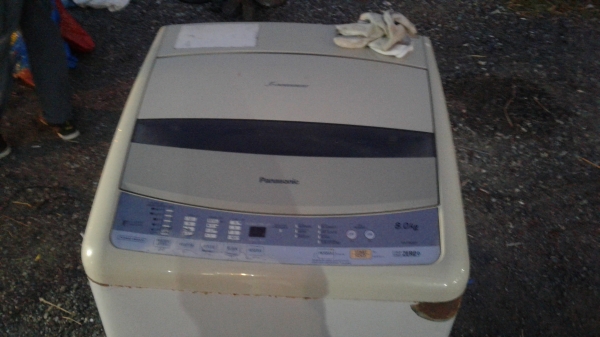 เครื่องซักผ้า Panasonic 8kg ขาย 2000