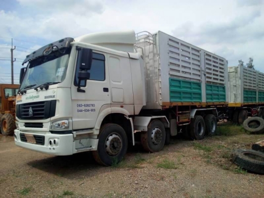 ขาย 895,000 บาท HOWO SINOTRUCK 345 แรง ปี 55 (แม่ดั้ม 12 ล้อ -ลูก 3 คาน ดั้ม อู่ สามมิตรมอเตอร์) ติดแก๊ส NGV เครื่องดี เกียร์ดี หัวบาง ยางดี คัสชีสวย เอกสารเล่มทะเบียน  รถอยู่ สระบุรี โทร  0610710295