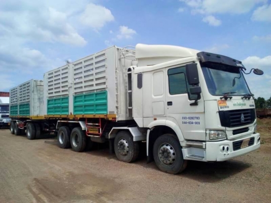 ขาย 895,000 บาท HOWO SINOTRUCK 345 แรง ปี 55 (แม่ดั้ม 12 ล้อ -ลูก 3 คาน ดั้ม อู่ สามมิตรมอเตอร์) ติดแก๊ส NGV เครื่องดี เกียร์ดี หัวบาง ยางดี คัสชีสวย เอกสารเล่มทะเบียน  รถอยู่ สระบุรี โทร  0610710295