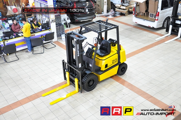 ขายรถโฟล์คลิฟท์มือสอง SUMITOMO รุ่น FD20PVIXA-EC1174-D2F-01555 นำเข้าจากประเทศญี่ปุ่น 100\% ไม่เคยใช้งานในไทย