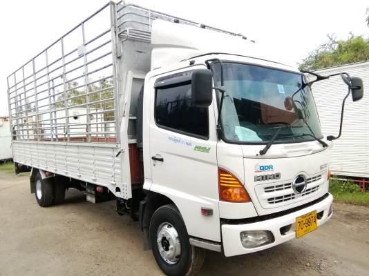 6 ล้อกลาง *Euro.3* HINO *ซีรีย์500* FC9J 175 แรงม้า คอมมอนเรว *ยาว 6.50 ม.* รถสวยเดิม+สวยจริง * รถห้