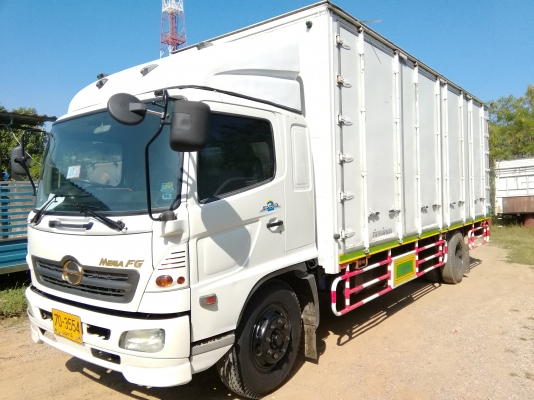 6 ล้อใหญ่ *Euro.2* HINO MEGA FG1J 212 แรงม้า *ยาว 7.20ม.* รถสวยเดิม+พร้อมใช้งาน * รถห้างแท้ * มีเล่ม