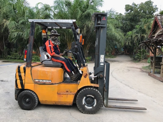 ขายFORKLIFT MITSUBISHI FG15(1.5ตัน) สวยเดิมจากญี่ปุ่น ยังไม่เคยใช้ในไทย 99,000เท่านั้น!!