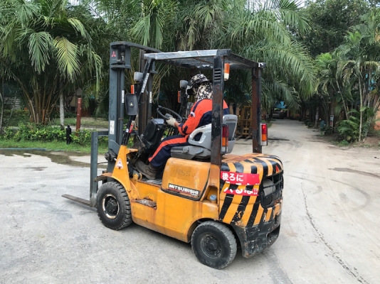 ขายFORKLIFT MITSUBISHI FG15(1.5ตัน) สวยเดิมจากญี่ปุ่น ยังไม่เคยใช้ในไทย 99,000เท่านั้น!!