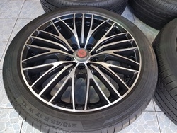 ขายล้อแม็ก Lenso Samurai ( 5/100 , 5/114 )  ขอบ 17 พร้อมยาง 215/45/17 ปี 14