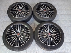 ขายล้อแม็ก Lenso Samurai ( 5/100 , 5/114 )  ขอบ 17 พร้อมยาง 215/45/17 ปี 14