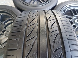 ขายล้อRPF1 ขอบ15x7 ET35 ล้อใหม่ สีกัน 4รู100 แถมยาง\%195/50/15 ปี14