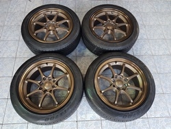 ขายล้อใหม่ CE28 ขอบ15&times;7 (4/100 , 4/114 ) แถมยาง \% 195/50/15 ราคา 8900