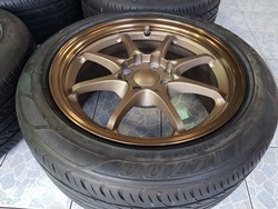 ขายล้อใหม่ CE28 ขอบ15&times;7 (4/100 , 4/114 ) แถมยาง \% 195/50/15 ราคา 8900