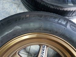 ขายล้อTE37 ขอบ16 หน้า 8 ล้อใหม่ 6รู139 งาน YUSTA พร้อมยาง235/60/16 ปี14