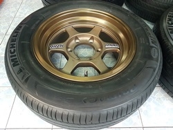 ขายล้อTE37 ขอบ16 หน้า 8 ล้อใหม่ 6รู139 งาน YUSTA พร้อมยาง235/60/16 ปี14