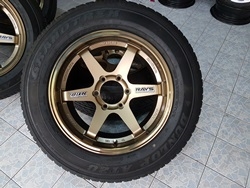 ขายล้อใหม่TE37 ขอบ18  6รู139 พร้อมยาง\% 265/60/18 ปี16 Off ไม่ยื่น