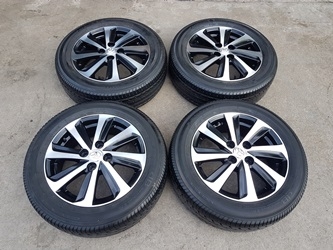 ขายล้อTOYOTA New VIOS (หน้าเงาดำ) ยาง185/60/15 ปี 14 (4 ล้อ)