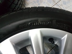 ขายล้อTOYOYA  VIOS (12ก้าน) ขอบ15 4รู100พร้อมยาง185/60/15ปี 15