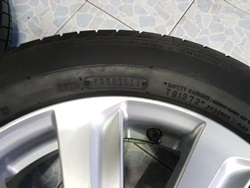 ขายล้อTOYOTA New VIOS  ยาง185/60/15 ปี 16 (4 ล้อ)