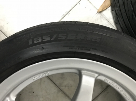 แม็ก 15 4/100พร้อมยาง สวยๆ ยกชุด 5900   ID Line Tel 0850448320