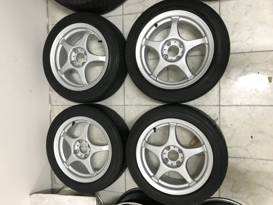 แม็ก 15 4/100พร้อมยาง สวยๆ ยกชุด 5900   ID Line Tel 0850448320