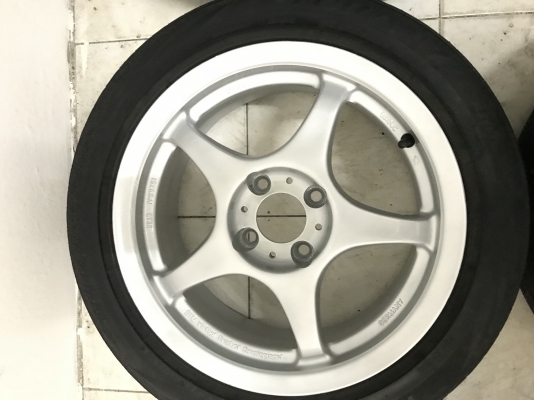 แม็ก 15 4/100พร้อมยาง สวยๆ ยกชุด 5900   ID Line Tel 0850448320