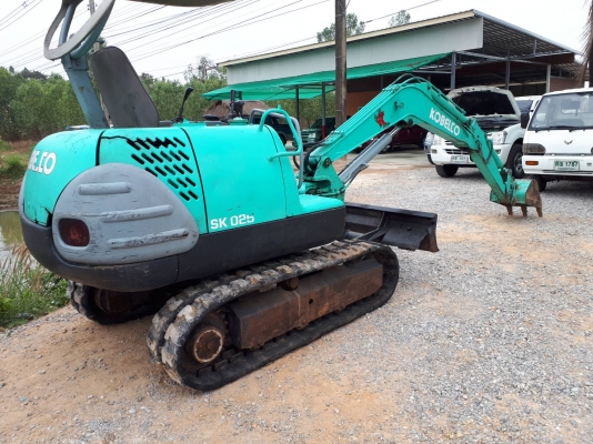 ขายรถแบคโฮ KOBELCO SK025 ปั๊มนิ้ว ราคา 210000
