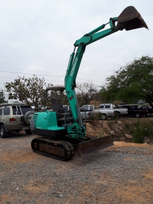 ขายรถแบคโฮ KOBELCO SK025 ปั๊มนิ้ว ราคา 210000