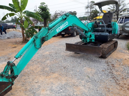 ขายรถแบคโฮ KOBELCO SK025 ปั๊มนิ้ว ราคา 210000