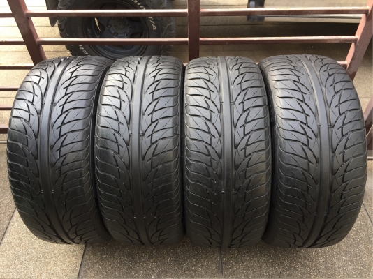 ยาง Nankang 265 50 20 ปี17 ดอกเต็ม ไม่มีปะ เนื้อนิ่มๆ ใช้ยาว ราคาไม่แพง