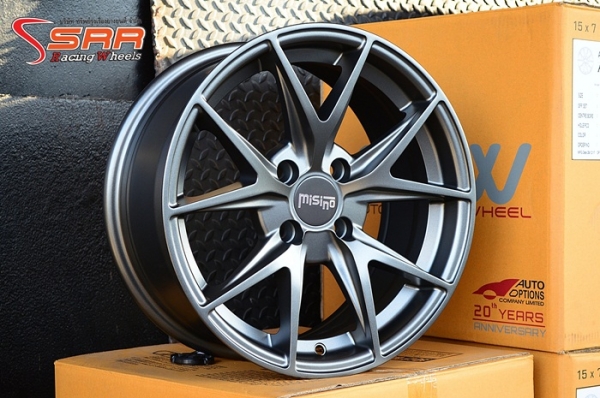 ล้อแม็กซ์ MISINO ขอบ15 สีกันเมทาลิก วงละ 3,000 บาท ล้อแม็กซ์ MISINO ขอบ15 สีกันเมทาลิก วงละ 3,000 บาท