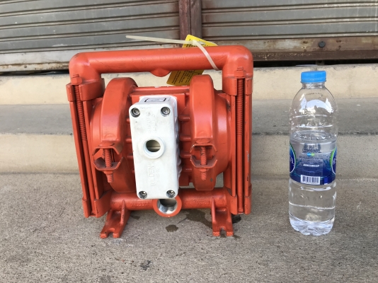 ขายปั้มไดอะแฟรม Wilden made in USA โครงสร้างอลูมิเนียม ขนาดเข้า 1นิ้ว ออก 6หุน สภาพสวย ดูดแรง พร้อมใช้งาน